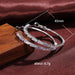 Wholesale gold zircon earrings JDC-ES-Caos004 Earrings 曹适 Wholesale Jewelry JoyasDeChina Joyas De China