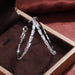 Wholesale gold zircon earrings JDC-ES-Caos004 Earrings 曹适 Wholesale Jewelry JoyasDeChina Joyas De China