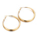 Wholesale golden alloy circle earrings JDC-ES-F207 earrings JoyasDeChina GDD06-03 Wholesale Jewelry JoyasDeChina Joyas De China