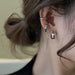 Wholesale golden alloy earrings JDC-ES-YWJQ024 Earrings 精巧 Wholesale Jewelry JoyasDeChina Joyas De China