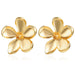 Wholesale golden alloy flower earringsJDC-ES-F243 earrings JoyasDeChina A06-08-088 Wholesale Jewelry JoyasDeChina Joyas De China