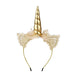 Bulk Jewelry Wholesale golden children Unicorn headband cat ear hoops JDC-HD-m005 Wholesale factory from China YIWU China