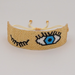 Bulk Jewelry Wholesale golden devil's eye woven bracelet JDC-gbh302 Wholesale factory from China YIWU China