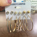 Wholesale Golden Titanium Earrings JDC-ES-SF082 Earrings 少峰 Wholesale Jewelry JoyasDeChina Joyas De China