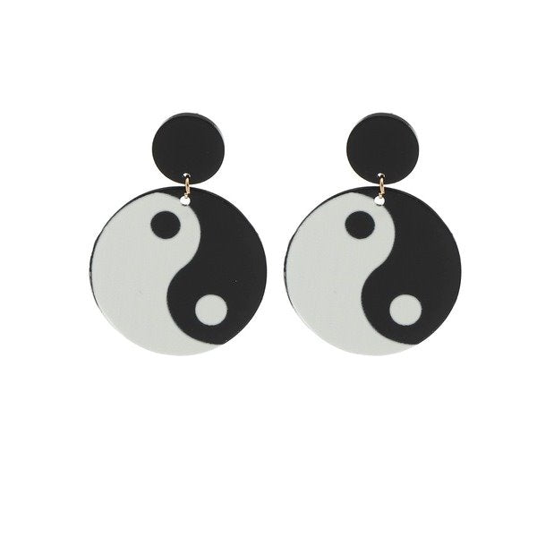 Wholesale gossip alloy earrings JDC-ES-NZ070 Earrings 奈珠 Wholesale Jewelry JoyasDeChina Joyas De China
