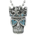 Wholesale Gothic Plating Alloy Skull Pendant Charms JDC-CS-WenT025 charms 润涛 Wholesale Jewelry JoyasDeChina Joyas De China