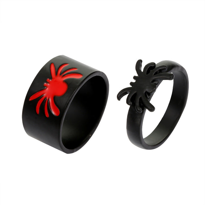 Wholesale Gothic Spider Alloy Rings JDC-RS-A068 Rings 妙雅 1 Wholesale Jewelry JoyasDeChina Joyas De China