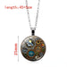 Wholesale Gothic Witch Alloy Glass Piece Time Stone Necklace JDC-NE-Hengx001 Necklaces 横湘 Wholesale Jewelry JoyasDeChina Joyas De China
