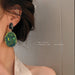 Wholesale gradient volcanic stone earrings JDC-ES-BY-006 Earrings 宝钰 Wholesale Jewelry JoyasDeChina Joyas De China
