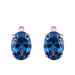 Wholesale gradient Zircon Earrings JDC-ES-AS053 Earrings 翱?N Sky blue Wholesale Jewelry JoyasDeChina Joyas De China