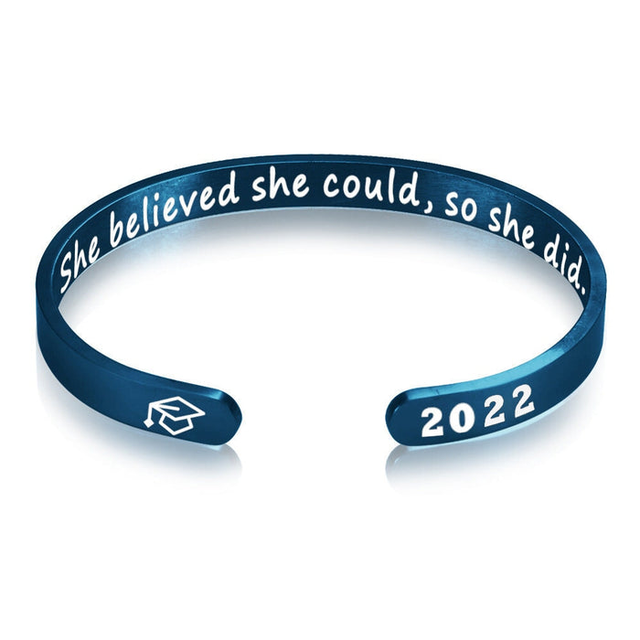 Wholesale Graduation Season Gift Stainless Steel Bracelet JDC-BT-Mail004 Bracelet 麦伦 Wholesale Jewelry JoyasDeChina Joyas De China
