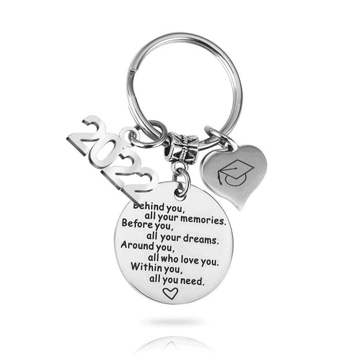 Wholesale Graduation Season Gift Stainless Steel Keychain JDC-KC-Mail001 Keychains 麦伦 Wholesale Jewelry JoyasDeChina Joyas De China