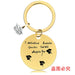 Wholesale Graduation Season Gift Stainless Steel Round Metal Keychain JDC-KC-GangGu015 Keychains 钢古 2022BSY011 Wholesale Jewelry JoyasDeChina Joyas De China