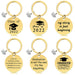 Wholesale Graduation Season Gift Stainless Steel Round Metal Keychain JDC-KC-GangGu015 Keychains 钢古 Wholesale Jewelry JoyasDeChina Joyas De China