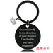 Wholesale Graduation Season Gift Stainless Steel Round Metal Keychain JDC-KC-GangGu017 Keychains 钢古 2022BSY008 Wholesale Jewelry JoyasDeChina Joyas De China