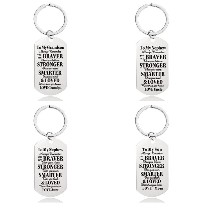 Wholesale Graduation Season Mother's Day Father's Day Metal Keychain JDC-KC-GangGu008 Keychains 钢古 Wholesale Jewelry JoyasDeChina Joyas De China