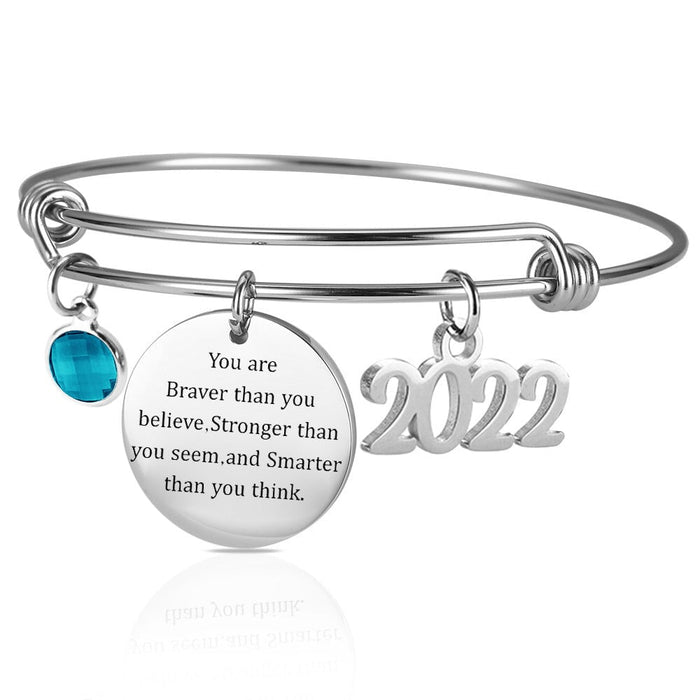 Wholesale Graduation Season Stainless Steel Bracelet JDC-BT-Mail005 Bracelet 麦伦 Wholesale Jewelry JoyasDeChina Joyas De China