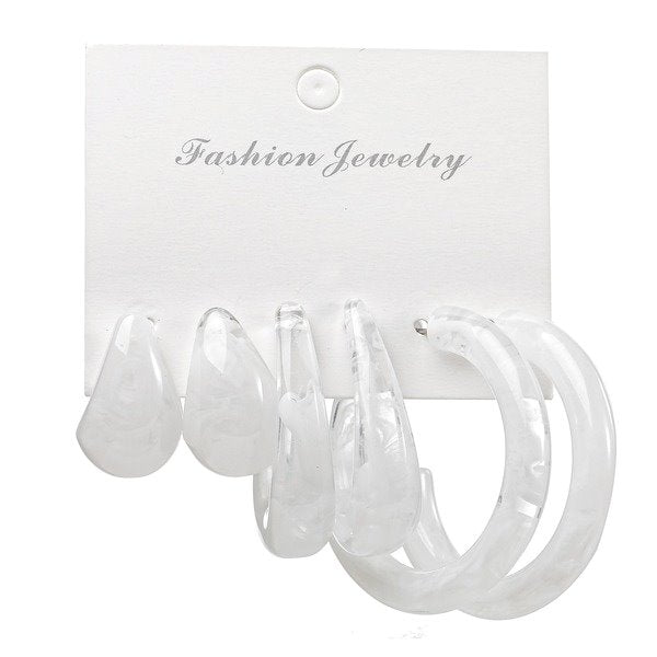 Wholesale green acetate earrings JDC-ES-SF079 Earrings 少峰 Wholesale Jewelry JoyasDeChina Joyas De China