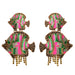 Wholesale green alloy earrings JDC-ES-SK045 Earrings 深刻 Wholesale Jewelry JoyasDeChina Joyas De China