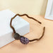 Wholesale green cloth hairband JDC-HD-O366 Headband 潮炫 7 Wholesale Jewelry JoyasDeChina Joyas De China