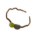 Wholesale green cloth hairband JDC-HD-O366 Headband 潮炫 Wholesale Jewelry JoyasDeChina Joyas De China