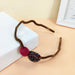 Wholesale green cloth hairband JDC-HD-O366 Headband 潮炫 8 Wholesale Jewelry JoyasDeChina Joyas De China