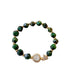 Wholesale green gemstone bracelet JDC-BT-BY003 Bracelet 宝钰 Wholesale Jewelry JoyasDeChina Joyas De China