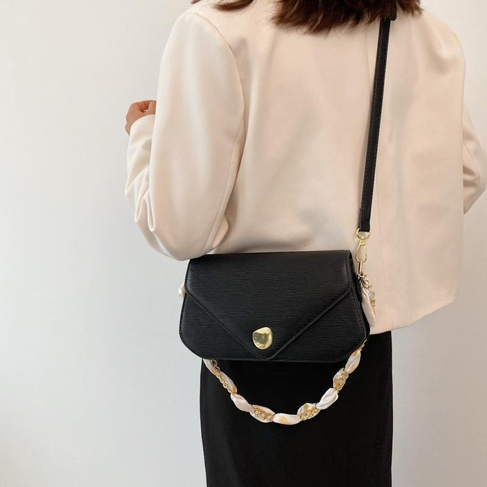 Bulk Jewelry Wholesale green PU chain slung shoulder ladies bag JDC-LB-ZM050 Wholesale factory from China YIWU China