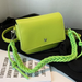 Bulk Jewelry Wholesale green PU shoulder armpit small square bag JDC-LB-ZM032 Wholesale factory from China YIWU China