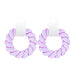 Wholesale green resin earrings JDC-ES-JL926 Earrings 氿乐 White Wholesale Jewelry JoyasDeChina Joyas De China