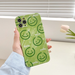 Bulk Jewelry Wholesale green silicone smiley face iPhone 12promax Apple 11 phone case JDC-PC-SC005 Wholesale factory from China YIWU China