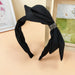 Wholesale grey cloth hairband JDC-HD-O368 Headband 潮炫 Wholesale Jewelry JoyasDeChina Joyas De China