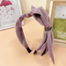 Wholesale grey cloth hairband JDC-HD-O368 Headband 潮炫 Wholesale Jewelry JoyasDeChina Joyas De China