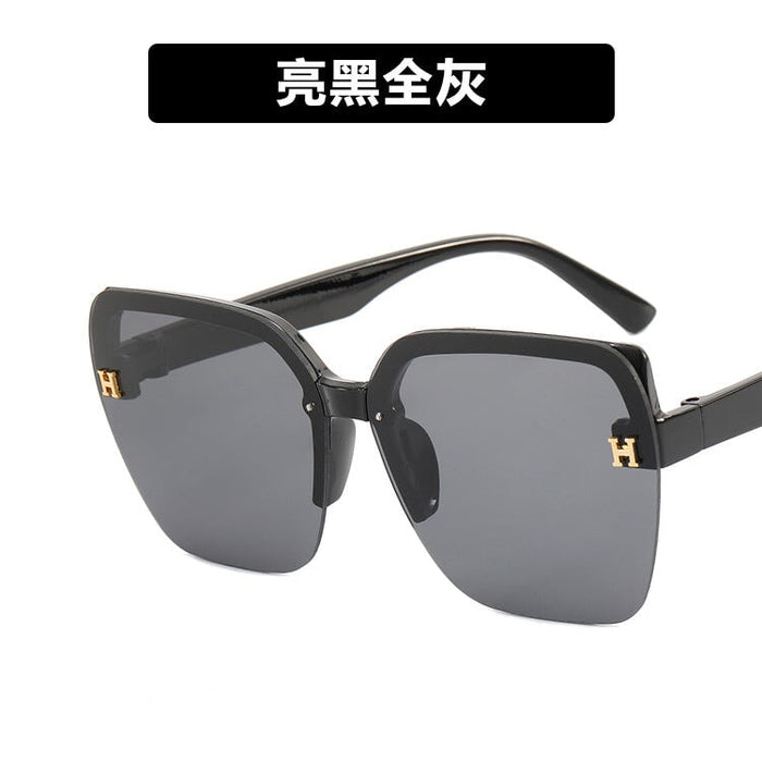 Wholesale H letter square frameless sunglasses JDC-SG-KD137 Sun Glasses 珂盾 2 / Wholesale Jewelry JoyasDeChina Joyas De China