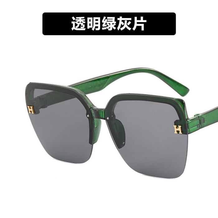 Wholesale H letter square frameless sunglasses JDC-SG-KD137 Sun Glasses 珂盾 4 / Wholesale Jewelry JoyasDeChina Joyas De China