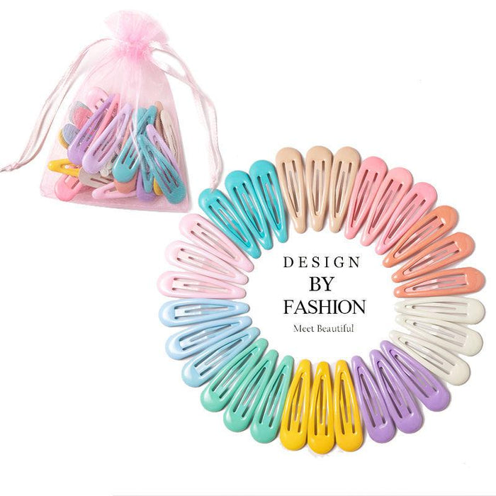 Bulk Jewelry Wholesale Hair Clip candy-colored girl heart bb clip JDC-HC-i022 Wholesale factory from China YIWU China