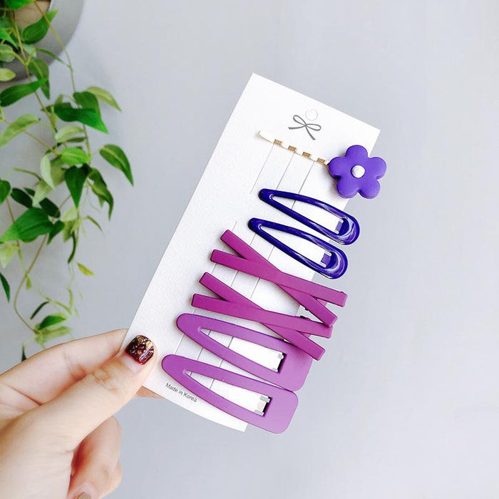 Bulk Jewelry Wholesale Hair Clip wind flower avocado color clip JDC-HC-i023 Wholesale factory from China YIWU China