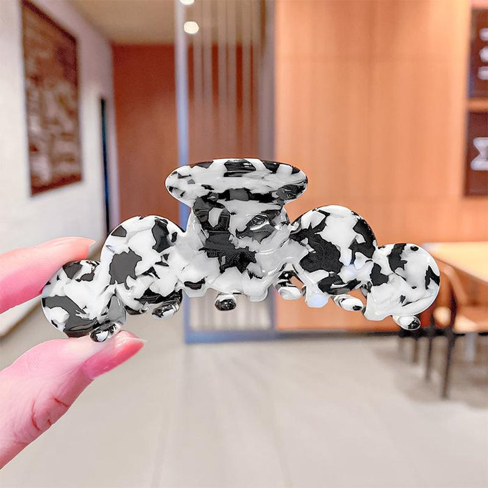 Bulk Jewelry Wholesale Hair Clips acetic acid plate cow grain hollow butterfly JDC-HS-i227 Wholesale factory from China YIWU China