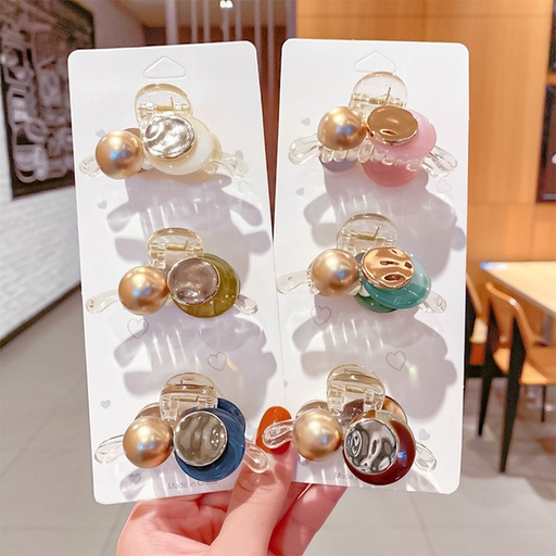 Bulk Jewelry Wholesale Hair Clips acrylic beads catch clip JDC-HS-i173 Wholesale factory from China YIWU China