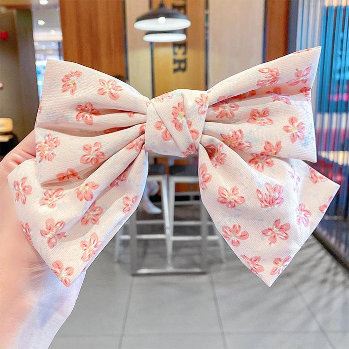 Bulk Jewelry Wholesale Hair Clips big bow broken flower cloth edge clip JDC-HS-i151 Wholesale factory from China YIWU China
