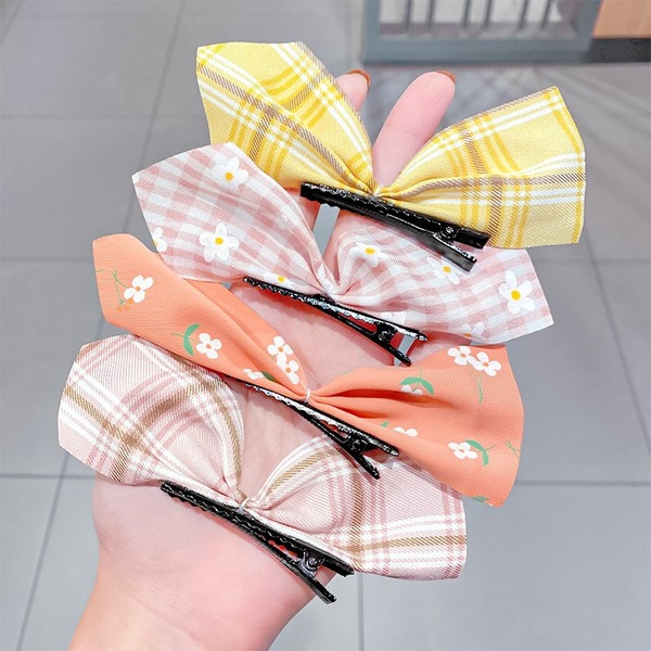 Bulk Jewelry Wholesale Hair Clips bow three-dimensional duckbill clip JDC-HS-i171 Wholesale factory from China YIWU China