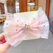 Bulk Jewelry Wholesale Hair Clips bronzing bow mesh crown JDC-HS-i207 Wholesale factory from China YIWU China