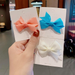 Bulk Jewelry Wholesale Hair Clips butterfly fabric candy color edge clip JDC-HS-i150 Wholesale factory from China YIWU China