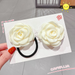 Bulk Jewelry Wholesale Hair Clips Camellia Satin Flower JDC-HS-i165 Wholesale factory from China YIWU China
