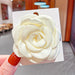 Bulk Jewelry Wholesale Hair Clips Camellia Satin Flower JDC-HS-i165 Wholesale factory from China YIWU China