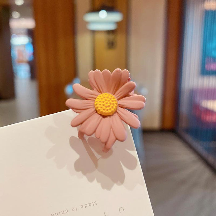 Bulk Jewelry Wholesale Hair Clips candy color small flower hair clip JDC-HS-i146 Wholesale factory from China YIWU China