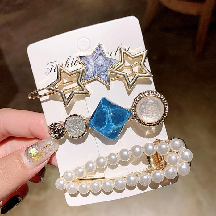 Bulk Jewelry Wholesale Hair Clips crystal pearl hair clip JDC-HS-i130 Wholesale factory from China YIWU China