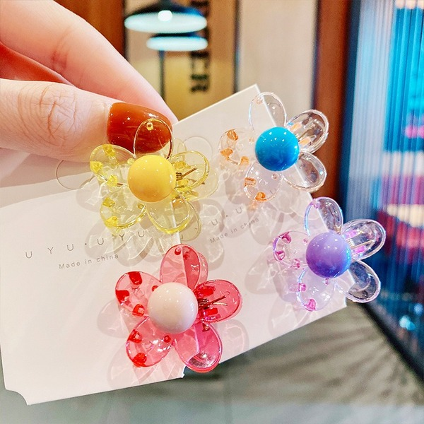 Bulk Jewelry Wholesale Hair Clips flower candy-colored hair accessories JDC-HS-i168 Wholesale factory from China YIWU China
