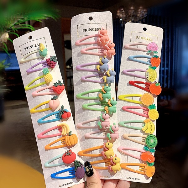 Bulk Jewelry Wholesale Hair Clips girl color BB clip JDC-HS-i124 Wholesale factory from China YIWU China