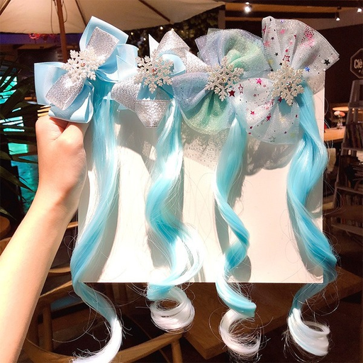 Bulk Jewelry Wholesale Hair Clips ice odd edge Princess Aisha wig JDC-HS-i116 Wholesale factory from China YIWU China